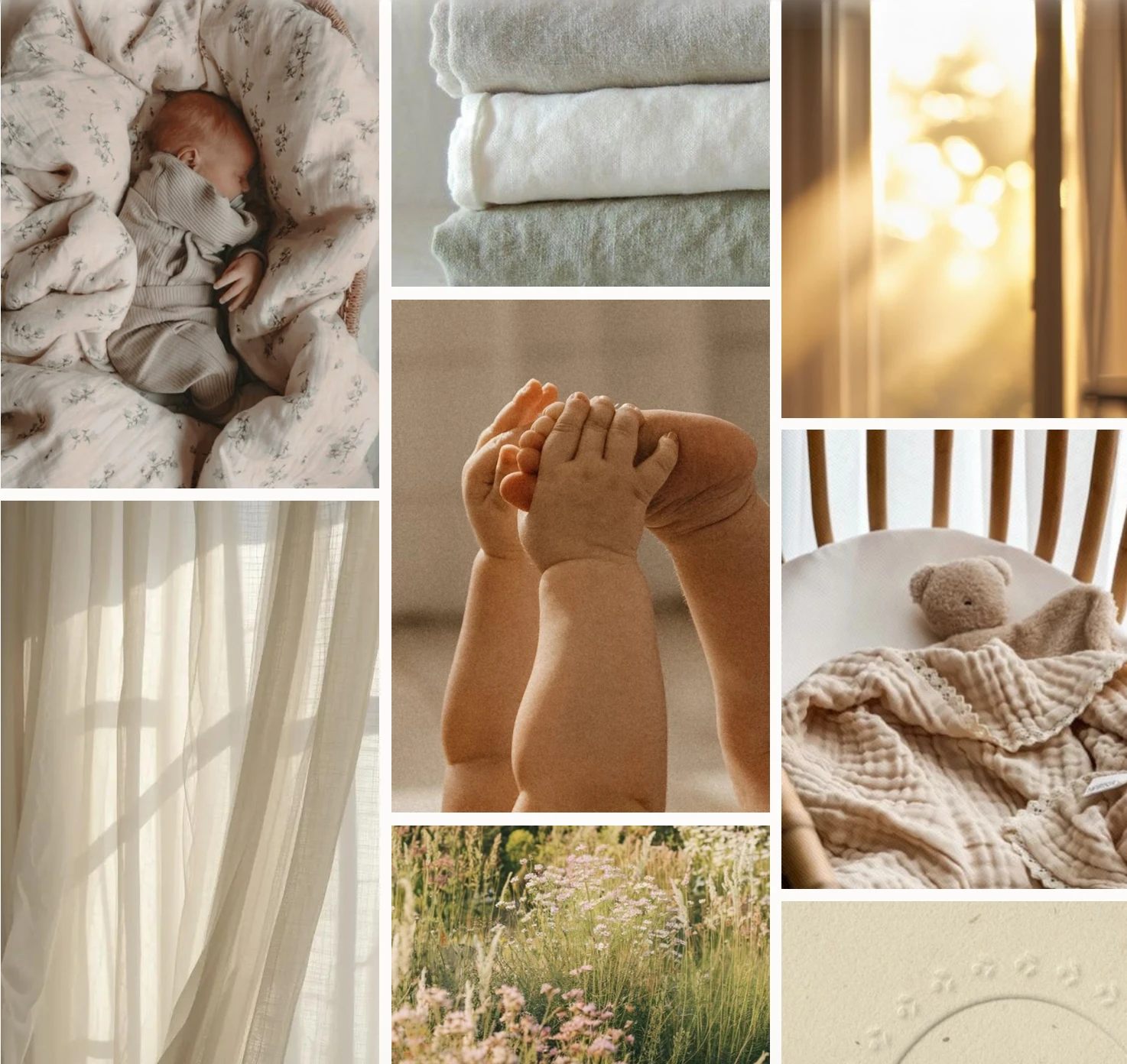 Lulumum mood — muslin, sunlight and soft textures